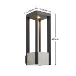 Lucande Kalisa utend⌀rs LED-vegglampe