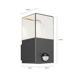 Lucande Keke utend⌀rs vegglampe med sensor