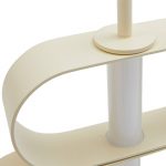 Lucande LED-bordlampe Audrina, beige, metall, dimbar
