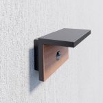 Lucande Lignus utend⌀rs LED-vegglampe, bev.sensor