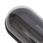 Lucande Serine utend⌀rs vegglampe, 25,5 cm, svart, aluminium
