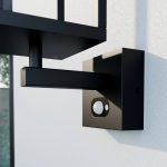 Lucande Timeo LED-solcelle utend⌀rs vegglampe