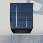 Lucande Timeo LED-solcelle utend⌀rs vegglampe