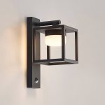 Lucande Timio utend⌀rs vegglampe, downlight sensor