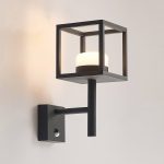 Lucande Timio utend⌀rs vegglampe, uplight, sensor
