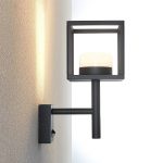 Lucande Timio utend⌀rs vegglampe, uplight, sensor