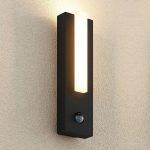 Lucande Virgalia utend⌀rs LED-vegglampe med sensor