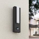 Lucande Virgalia utend⌀rs LED-vegglampe med sensor