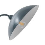 Lucande bordlampe Arvadon, blå, metall, 42,75 cm h⌀y