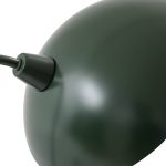 Lucande bordlampe Arvadon, gr⌀nn, metall, 42,75 cm h⌀y