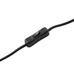 Lucande bordlampe Arvadon, gr⌀nn, metall, 42,75 cm h⌀y