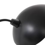 Lucande bordlampe Arvadon, svart, metall, 42,75 cm h⌀y