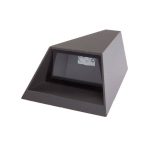 Lucande utend⌀rs LED-vegglampe Jendrik, h⌀yde 17 cm, antrasitt
