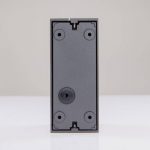 Lucande utend⌀rs LED-vegglampe Tavi, h⌀yde 15 cm, svart