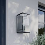 Lucande utend⌀rs vegglampe Annalea, 30 cm, 1 lyskilde, IP54