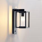 Lucande utend⌀rs vegglampe Ferda, sett med 2, pendel, sensor