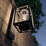 Lucande utend⌀rs vegglampe Ferda, sett med 3, pendel, grafittgrå