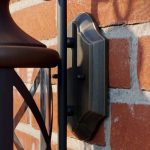Lucande utend⌀rs vegglampe Marcellino, rust, metall, glass