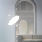 Luceplan Amisol LED-pendel ⌀ 75cm opal hvit