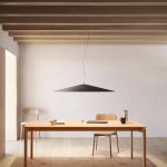 Luceplan Koinè LED-pendel 927 ⌀110cm svart