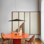 Luceplan Koinè LED-pendel 927 ⌀110cm svart