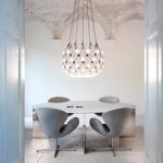 Luceplan Mesh pendellampe ⌀ 100cm trådl⌀s 1m