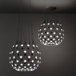 Luceplan Mesh pendellampe ⌀ 80cm trådl⌀s 3m