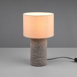 Mala bordlampe i keramikk, ⌀ 22 cm