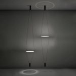 Martinelli Luce Coassiale LED-hengelampe med kabel