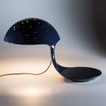 Martinelli Luce Cobra Scorpius bordlampe, blå