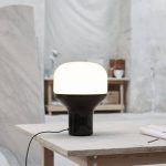 Martinelli Luce Delux bord, 43 cm marmor svart
