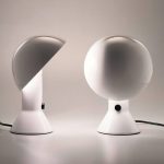 Martinelli Luce Elmetto - bordlampe, hvit