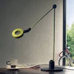 Martinelli Luce L'amica-LED-bordlampe, pistasj
