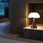 Martinelli Luce Minipipistrello bordlampe kobber