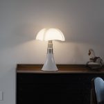 Martinelli Luce Pipistrello Med, dimmer, hvit