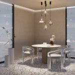 Maytoni LED-hengelampe Bangkok, ⌀ 40 cm, klar, glass