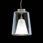 Oluce Lanterna - pendellampe i Murano-glass