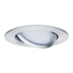 Paulmann 3p Slim Coin svingbar dimbar aluminium