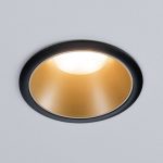 Paulmann Cole LED-spot, gull-svart, 3-pakning
