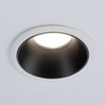 Paulmann Cole LED-spot, svart-hvit, 3-er-sett