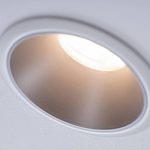 Paulmann Cole Spotlight GU10 hvit/s⌀lv