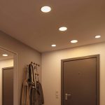 Paulmann LED-panel Areo 4 000 K rund krom 17,5 cm