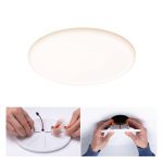 Paulmann LED-panel Veluna rund 3-step CCT 18,5cm