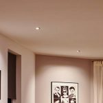 Paulmann Nova Coin 3x rund dim-/svingbar svart