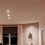 Paulmann Nova LED-downlight 3-er, roterbar, jern