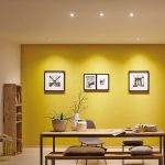 Paulmann Nova LED-downlight 3er, roterbar, hvit