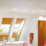 Paulmann Nova LED-spot, dimbar, IP65, hvit