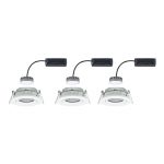 Paulmann Nova Plus 3er LED-plass rund hvit
