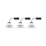 Paulmann Nova Plus 3stk LED-spot kantet, hvit