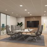 Paulmann Veluna Edge LED for innfelt IP44 3000K 12x12cm